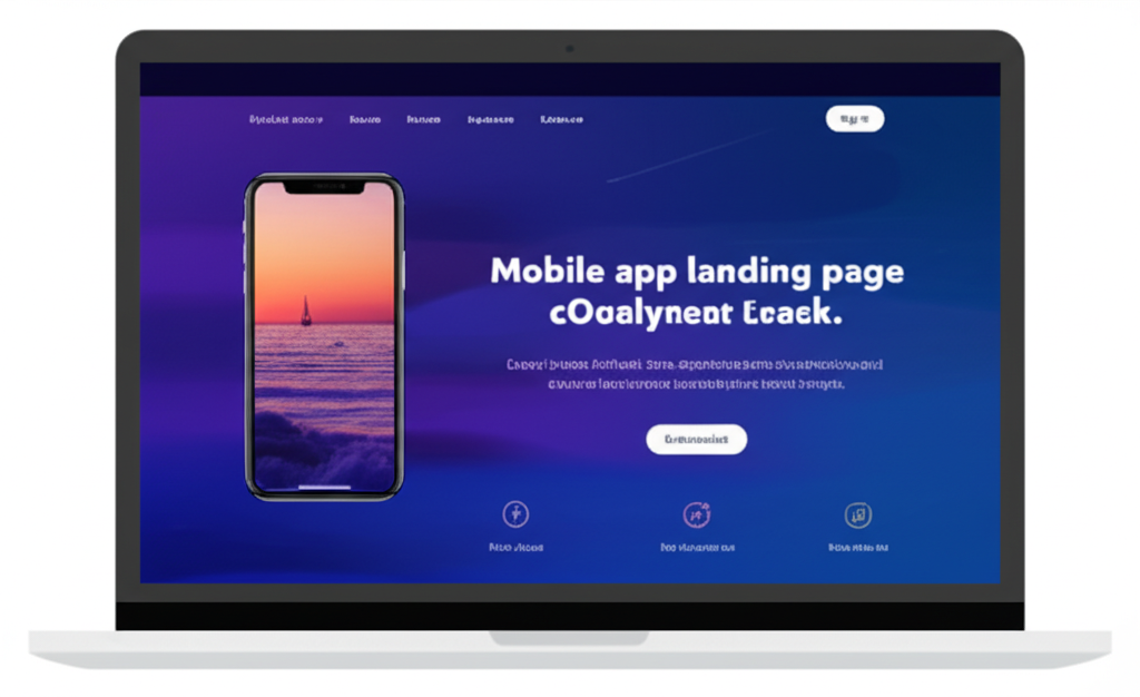 Mobile App Landing